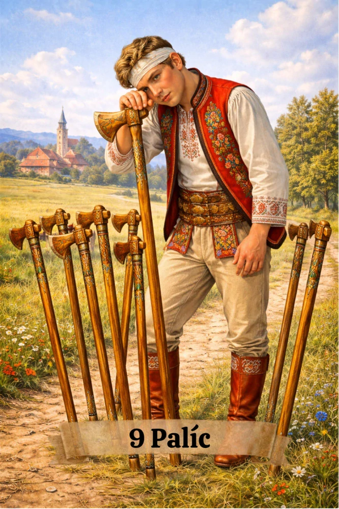 Folklórny tarot - autorský tarot