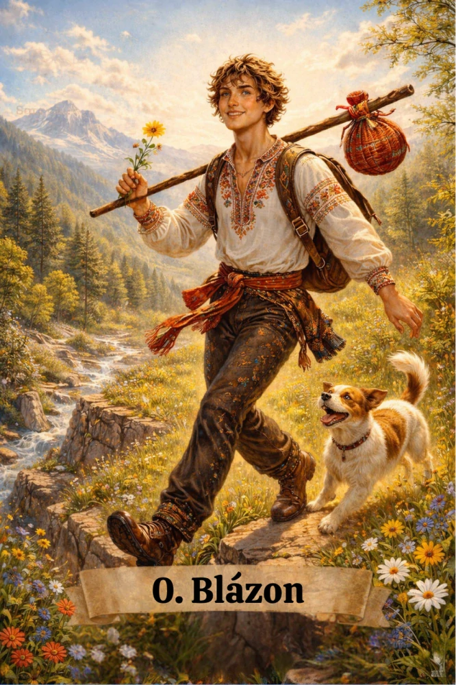 Folklórny tarot - autorský tarot